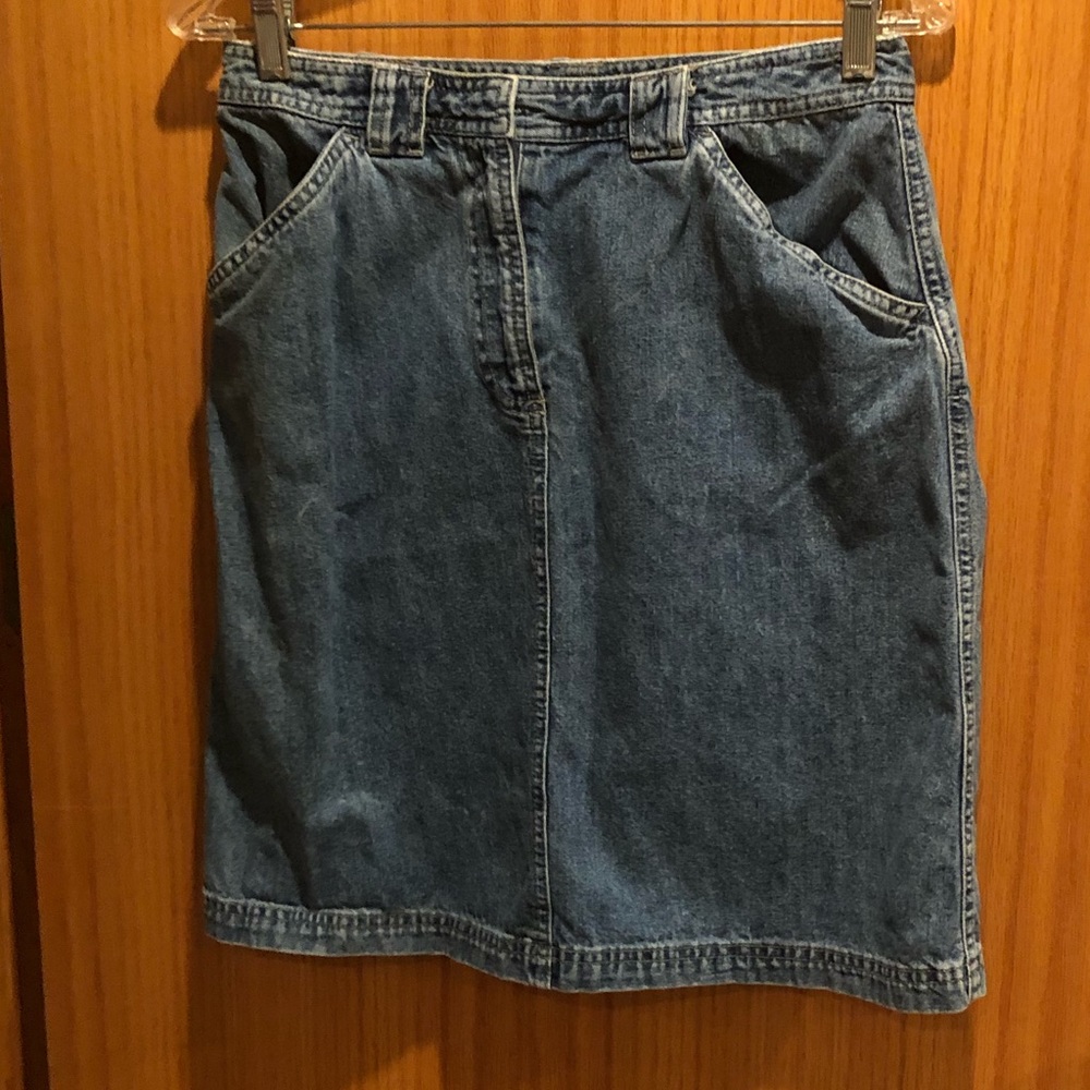 Jean skirt size 8